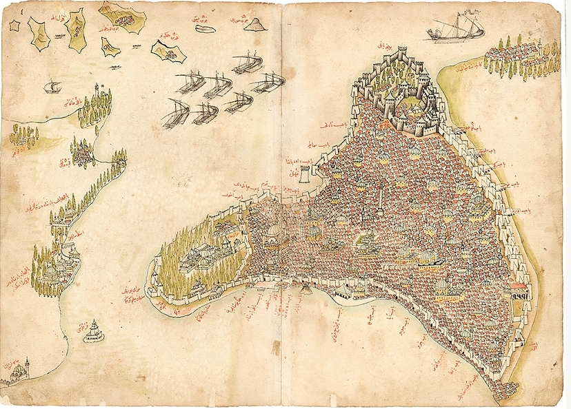 Carte à voir à l'exposition Aventuriers des mers - De Sindbad à Marco Polo à l’IMA