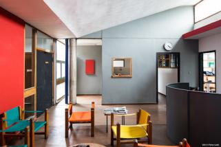 Intérieur de la  manufacture-usine-Duval à Saint Dié des Vosges Le Corbusier