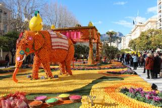 Fête du citron à Menton