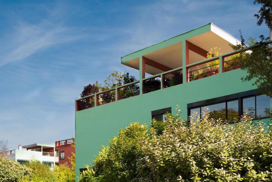 Visiter les maisons de la Cité Frugès de Pessac, Le Corbusier inscrite à L'UNESCO Maison témoin Le Corbusier à la cité Frugès à Pessac
