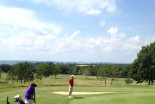 golf d'Agen Bon Encontre et son panorama sur la vallée 