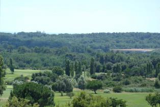 golf de Beziers St Thomas au cœur d'un paysage de garrigue