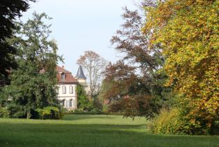 Jardin du  domaine de Windeck à Ottrott en Alsace 