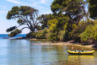iles paradisiaques sur l'archipel des Embiez