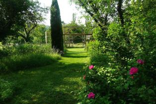 jardin de méditation dans le Jardin philosophe à  Boersch