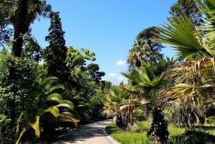 parc de la villa touret à Antibes