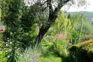 jardins remarquables de la Villa de Fort de France à Grasse